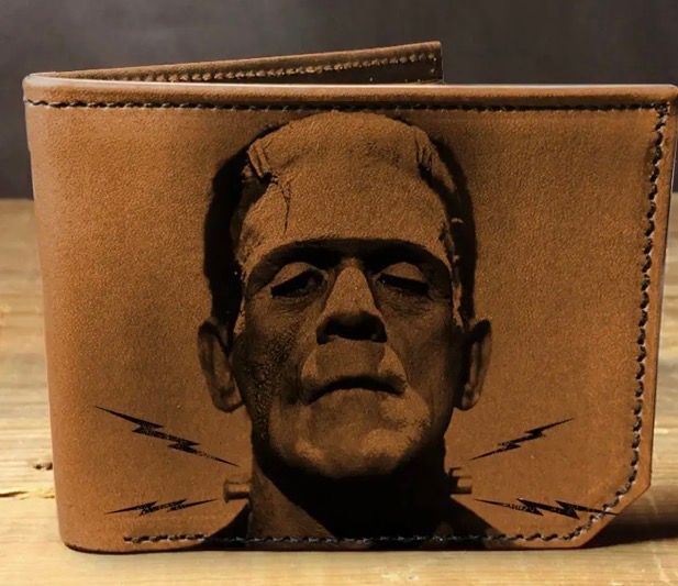 Frankenstein - Printmaker Leather Wallet