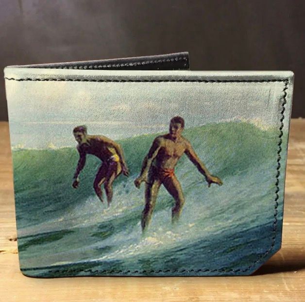 Surf - Spectrum Leather Wallet