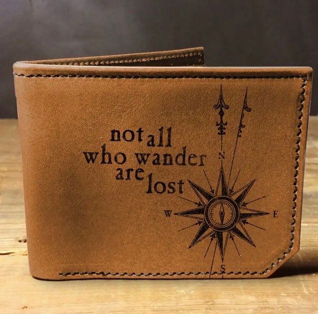Wanderer - Printmaker Leather Wallet