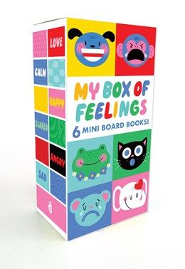 My Box Of Feelings 6 Mini Board Books!
