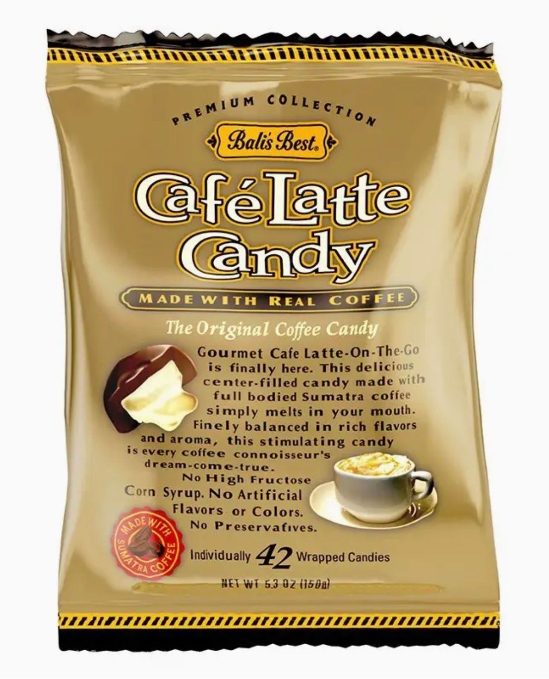 Bali's Best Cafe' Latte Candy 