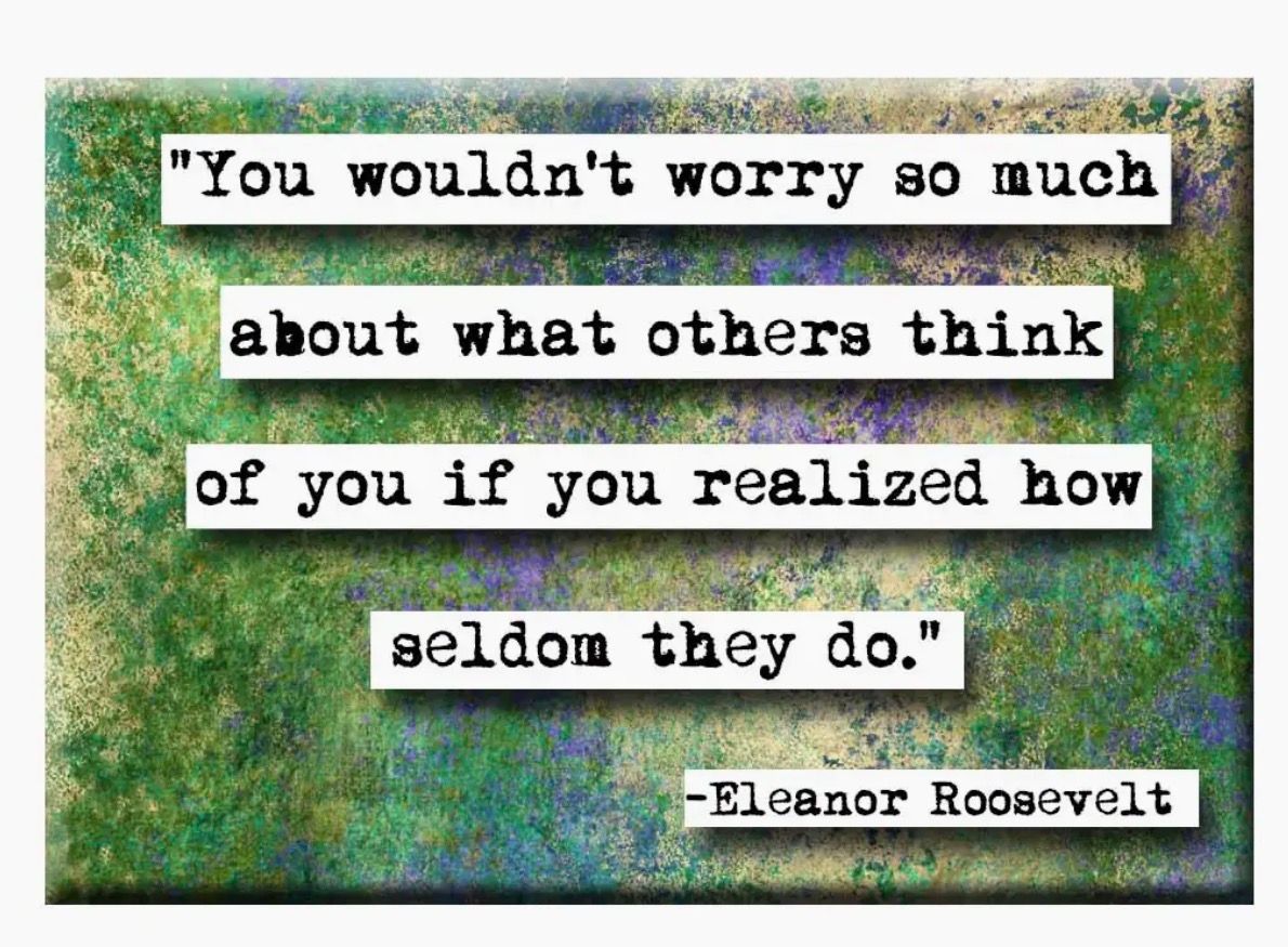 Worry Quote - Eleanor Roosevelt