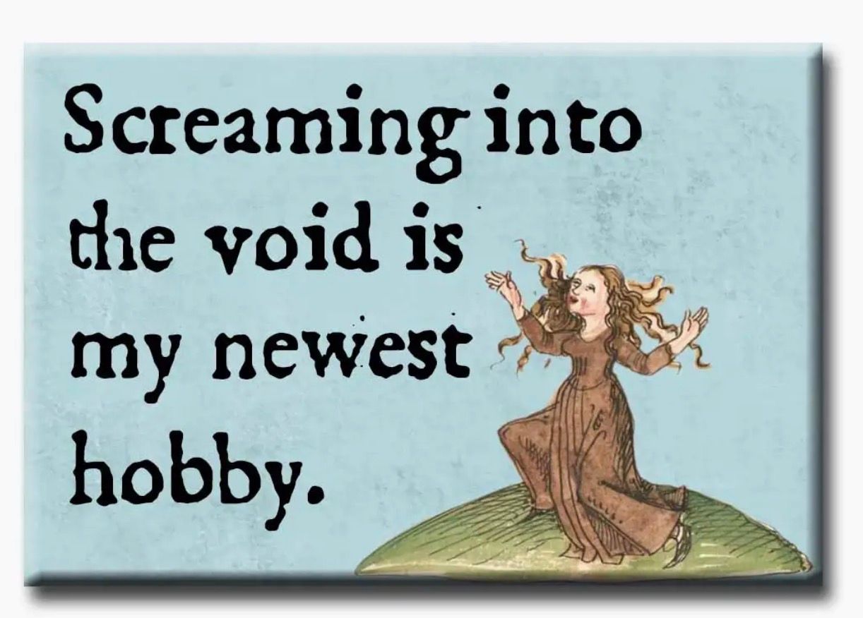  The Void Refrigerator Magnet