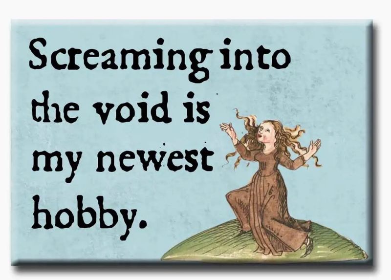  The Void Refrigerator Magnet