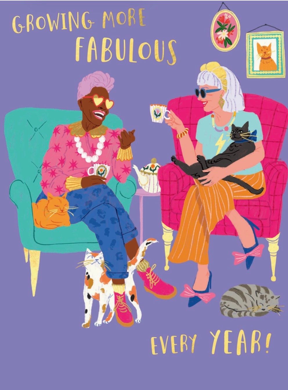 Fab Every Year Birthday Card