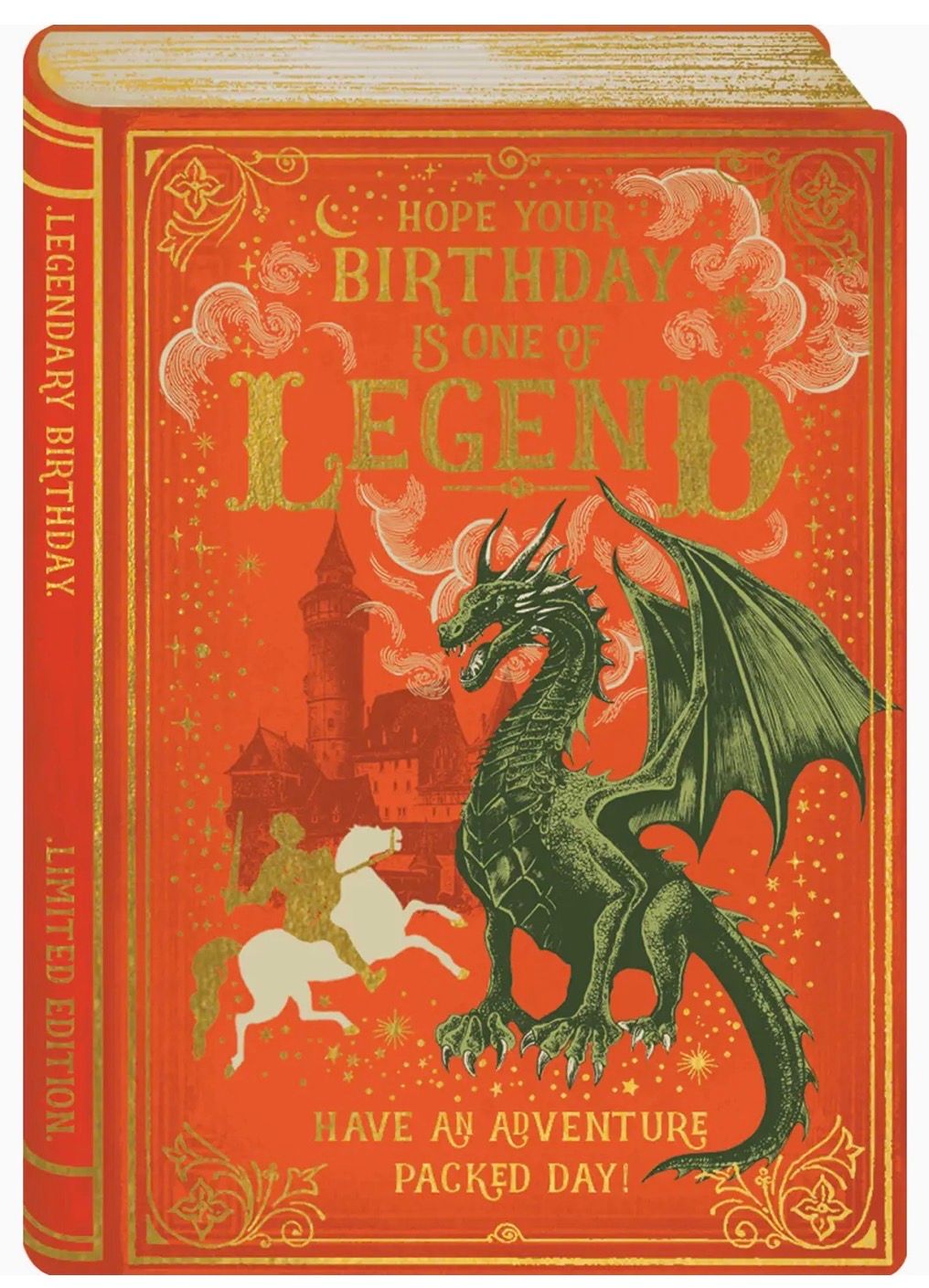 Storybook One Legend Birthday Greeting Card 