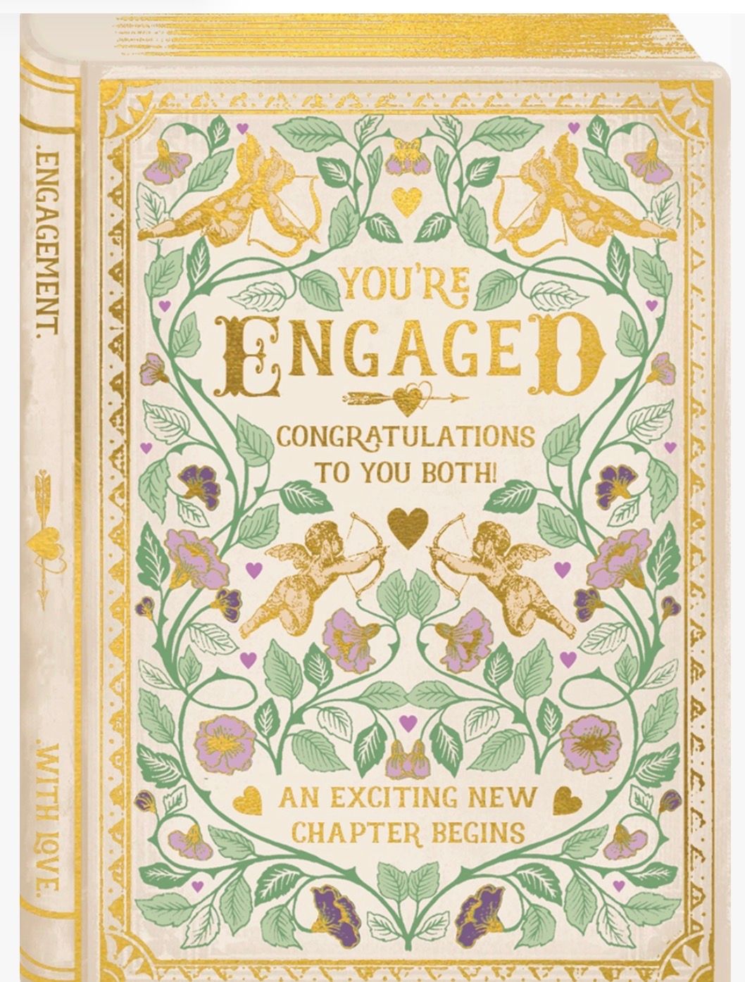 Storybook Engagement Greeting Card