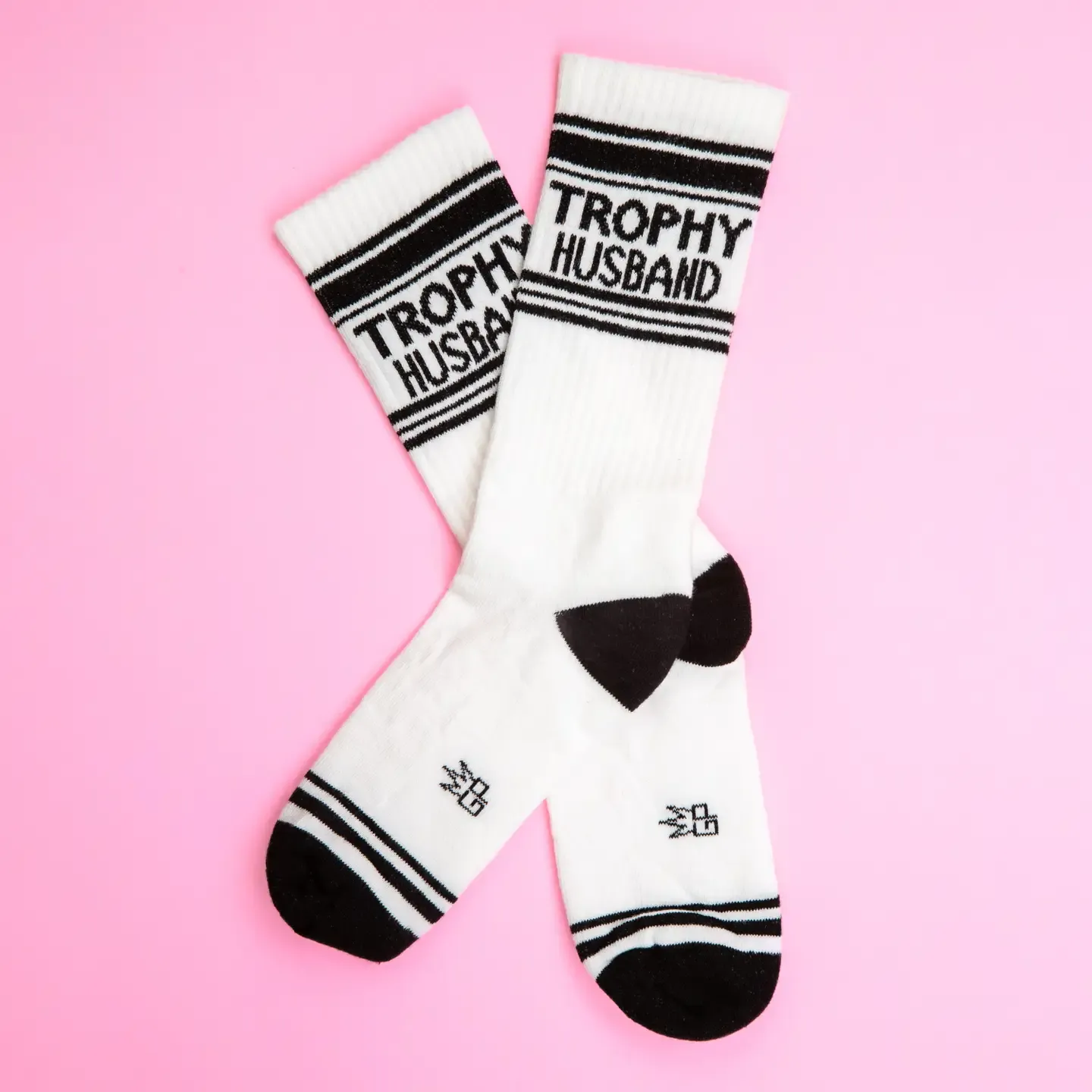 Trophy Husband Gym Crew Socks 