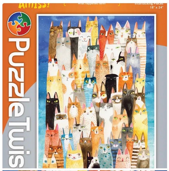 Colorful Cats 500-pc. Puzzle