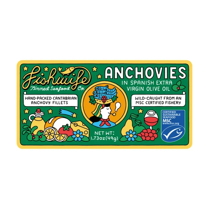 Cantabrian Anchovies in Extra Virgin Olive Oil