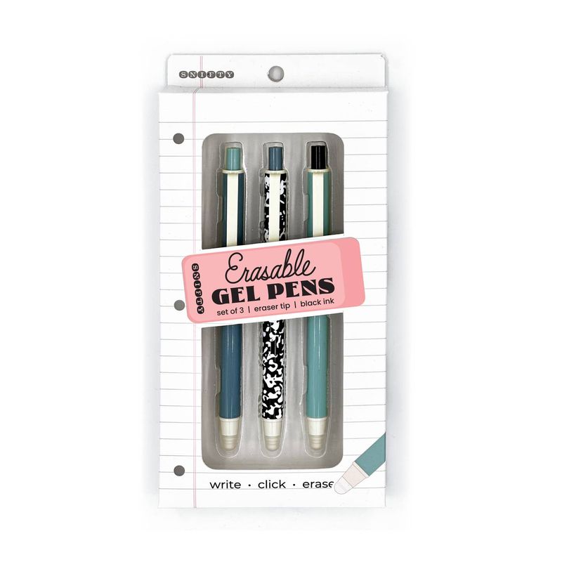 Retro Erasable Gel Pen Set