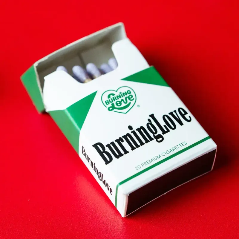 Box Matches Menthol