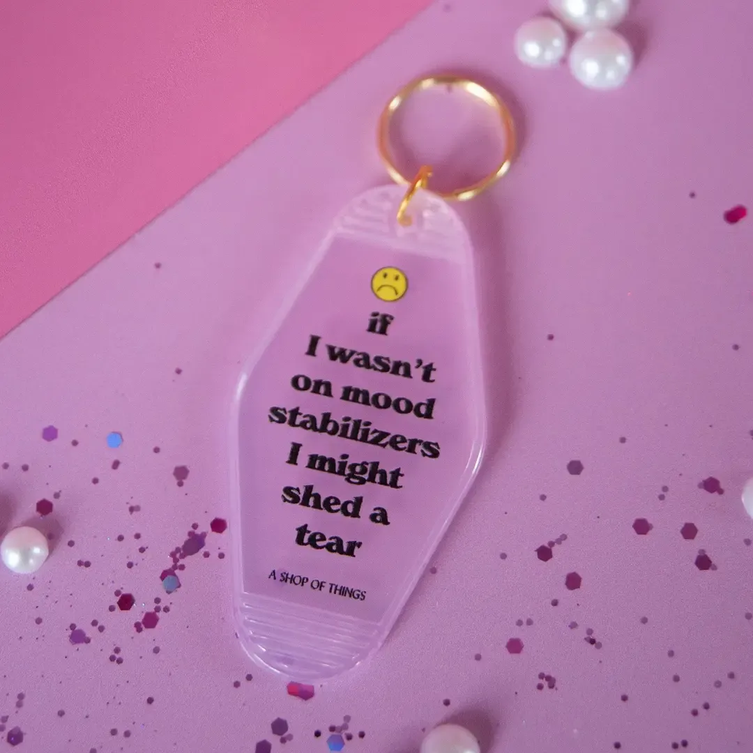 Mood Stabilizing Keychain- Pink