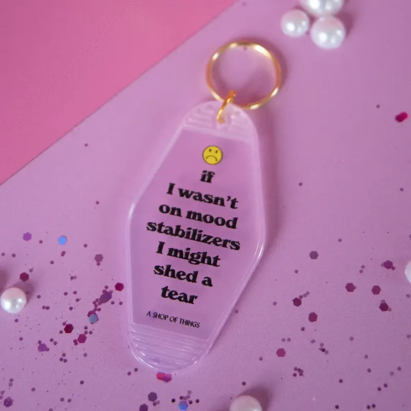 Mood Stabilizing Keychain- Pink