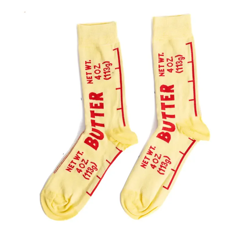 Butter Socks Large Crew Socks