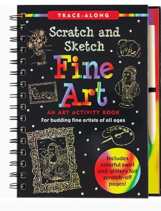 Fine Art Scratch and Sketch Book 