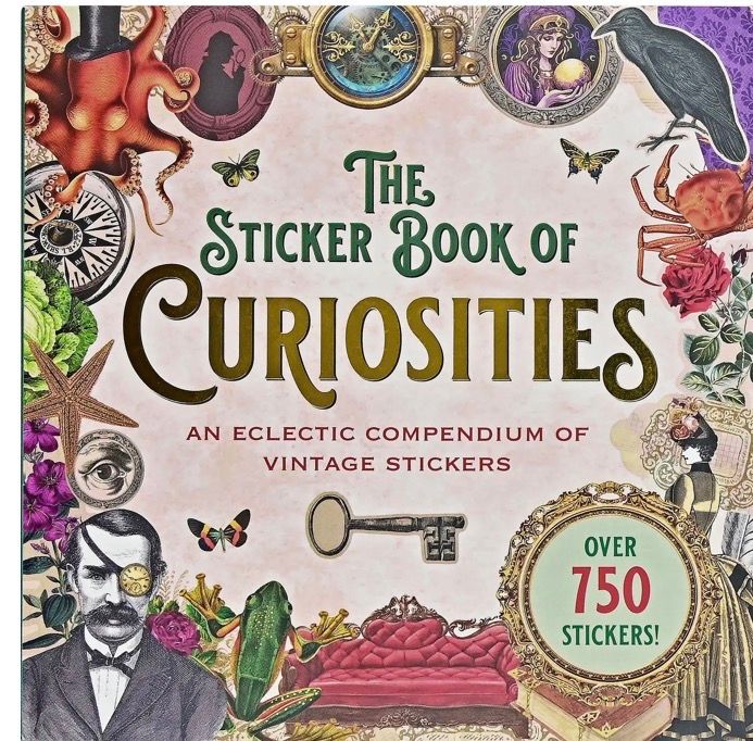 Sticker Book of Curiosities 