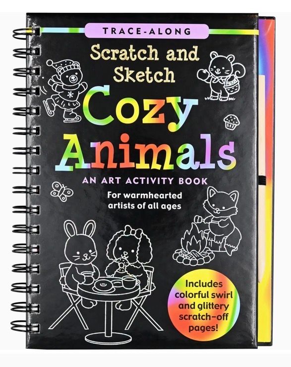 Cozy Animals Scratch and Sketch