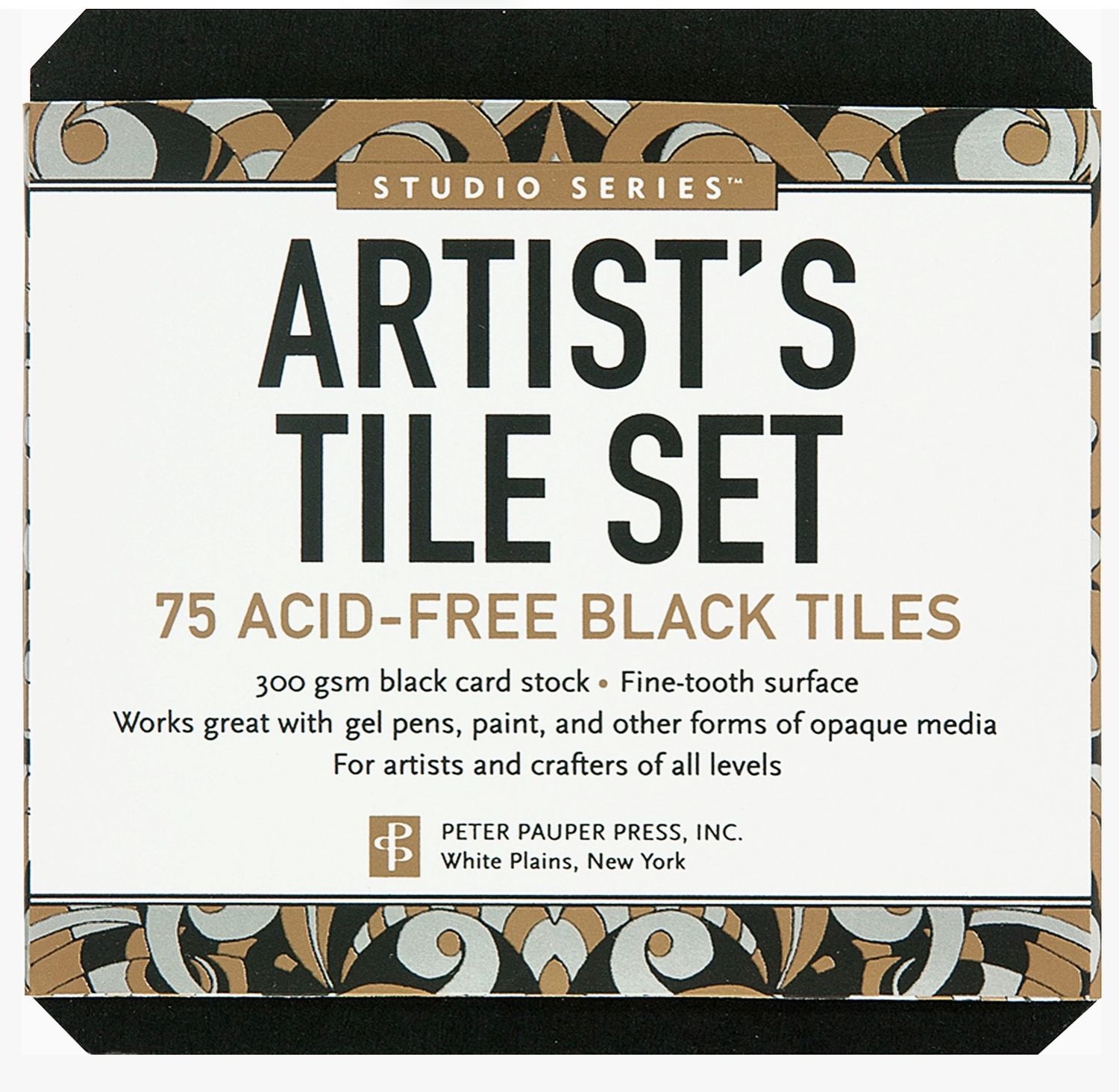Black Artist’s Tile Set