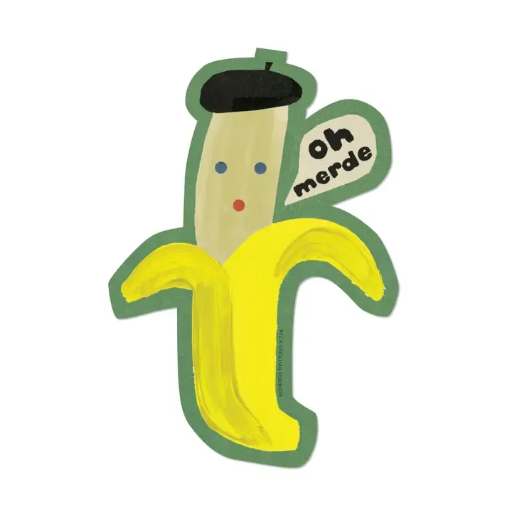 Oh Merde Sticker