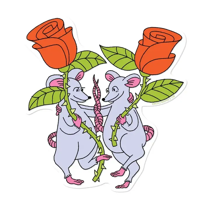 Rats Sticker