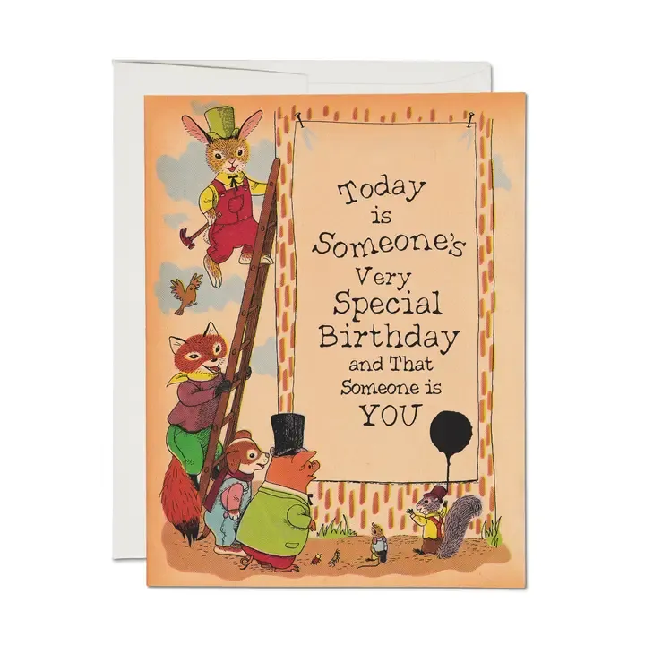 Richard Scarry Someone’s Birthday Greeting Card