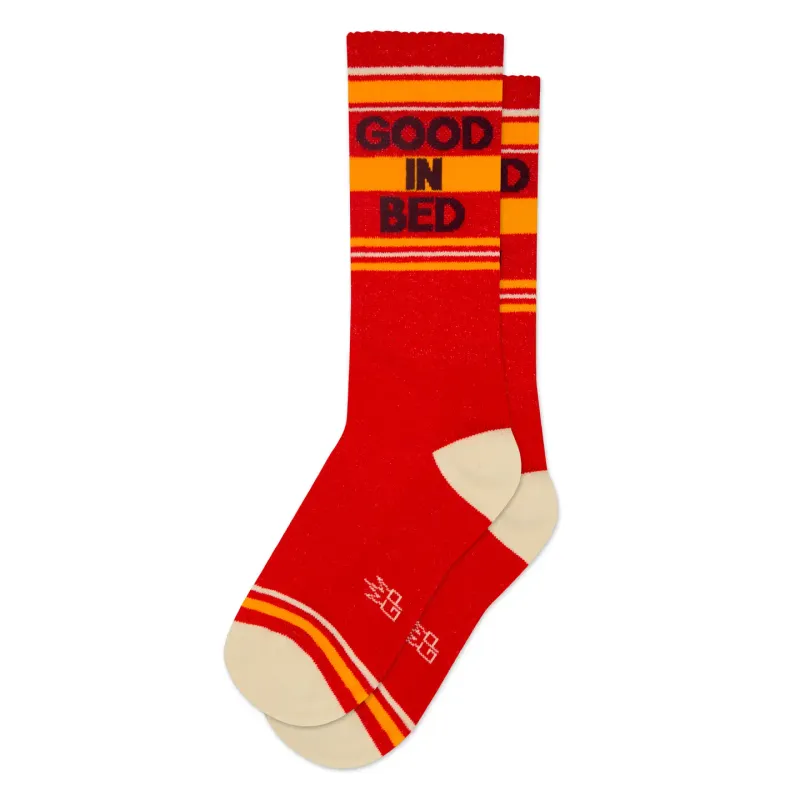 Good in Bed Gym Crew Socks