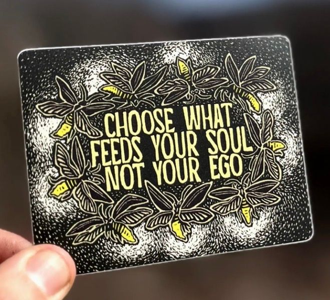 Choose What Feeds Your Soul Sticker 