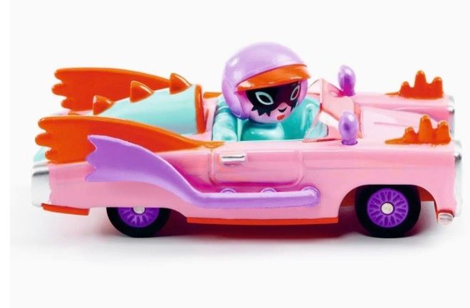Pink Lady Crazy Motors Toy Car