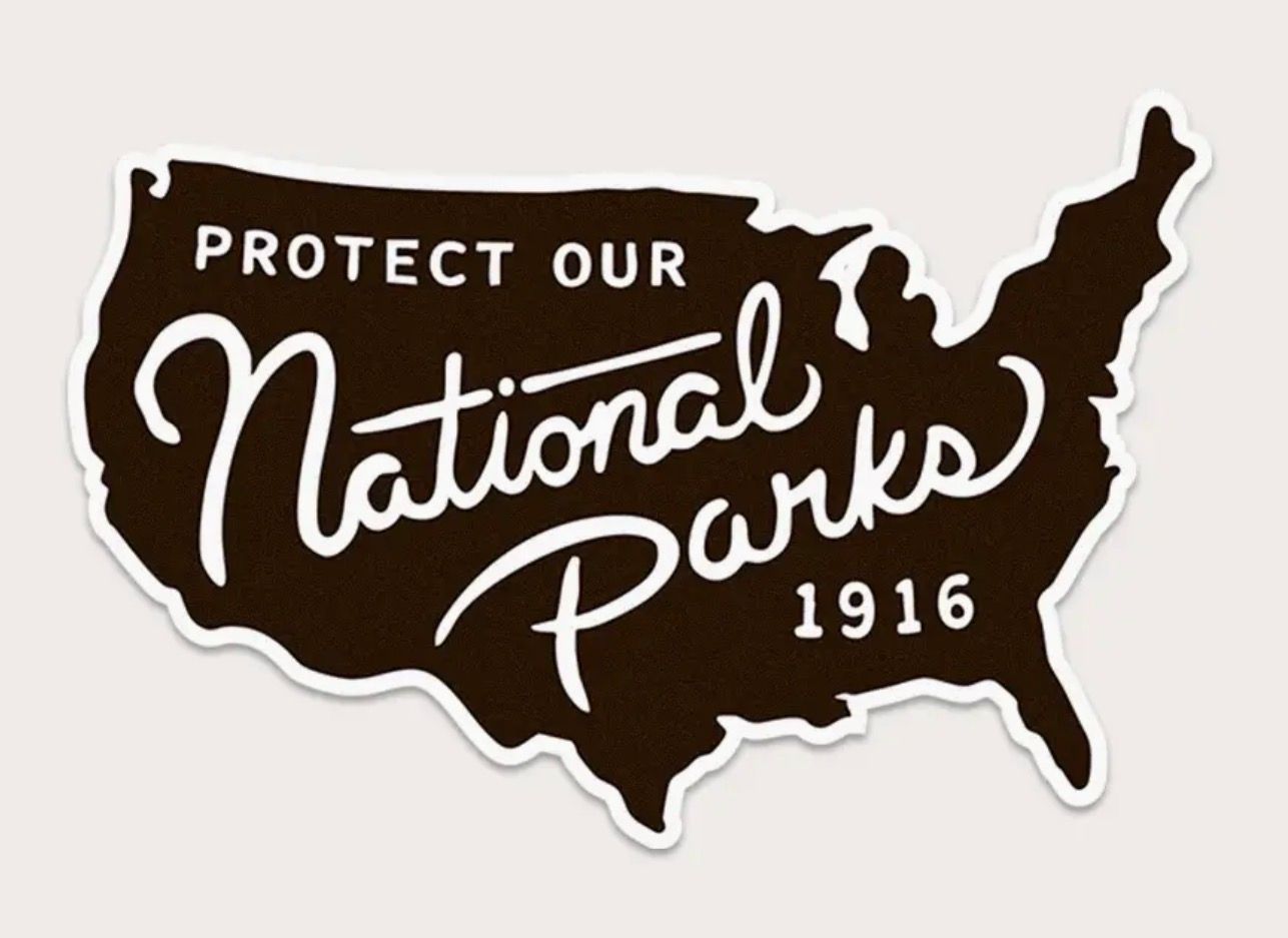 Protect Our National Parks 1916 Sticker