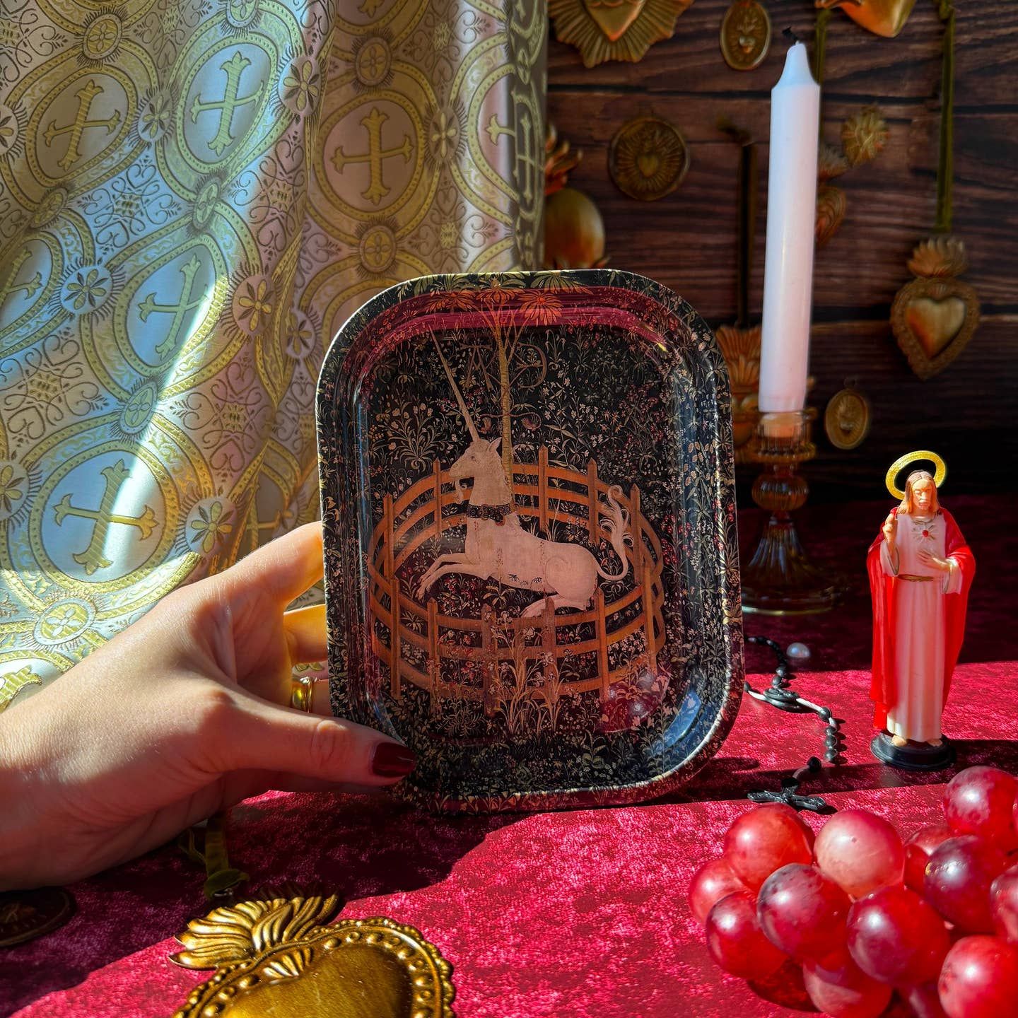 Medieval Tapestry Tray 