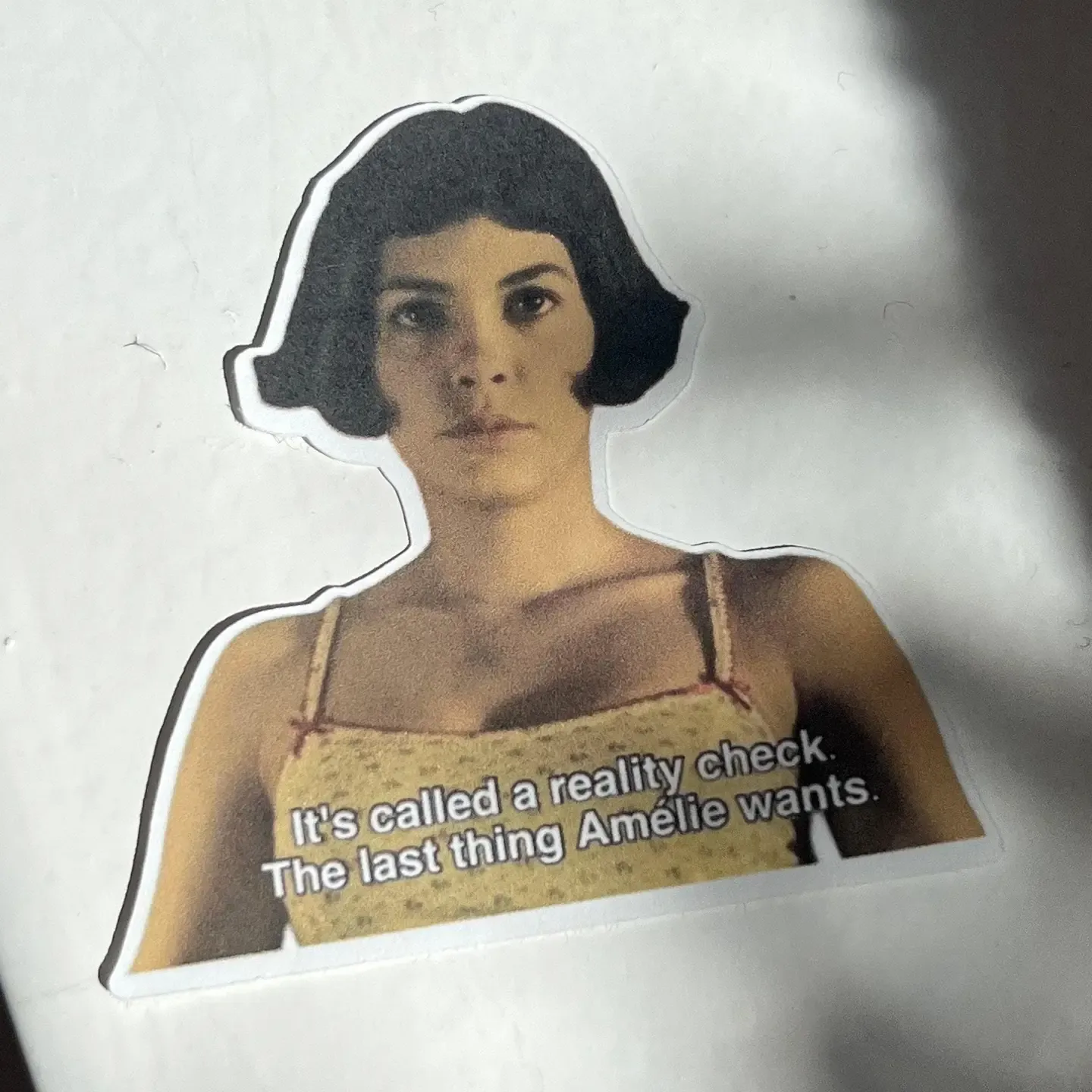 Amelie Reality Glossy Sticker