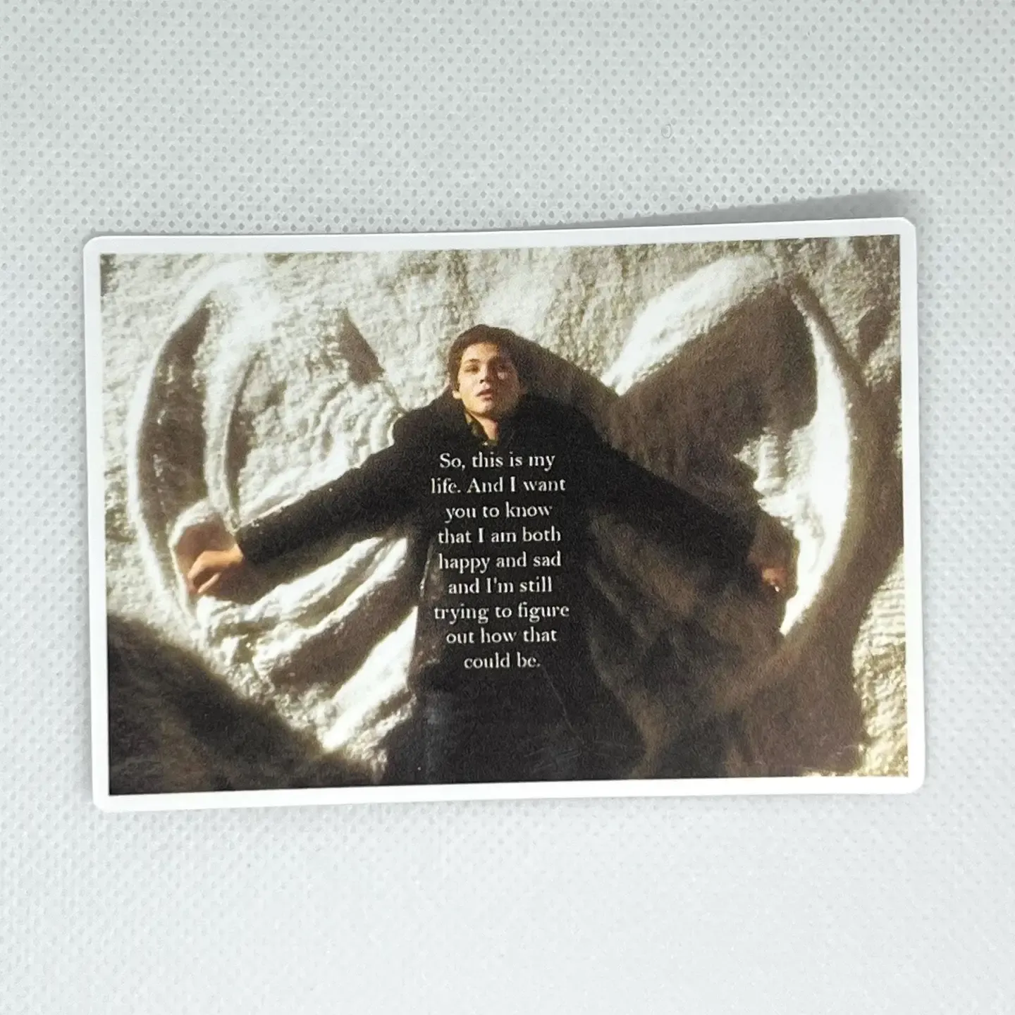 Perks Of Being A Wallflower Quote Sticker 