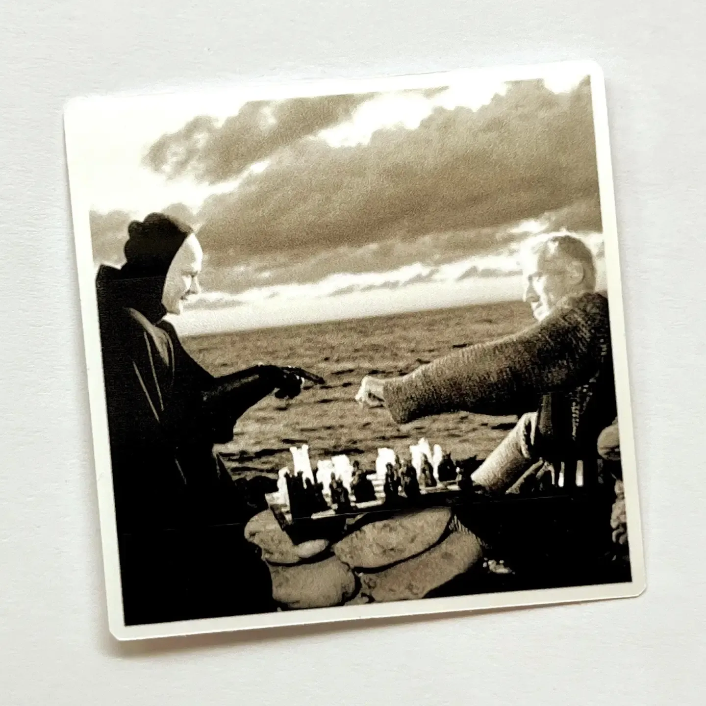 The Seventh Seal (1957) Glossy Sticker 