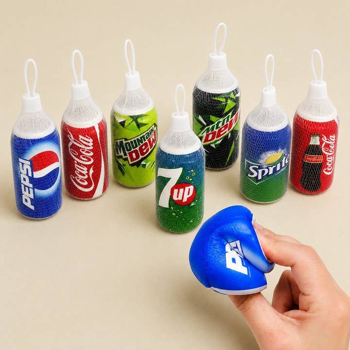 Soda Bottle Stress Squish Toy