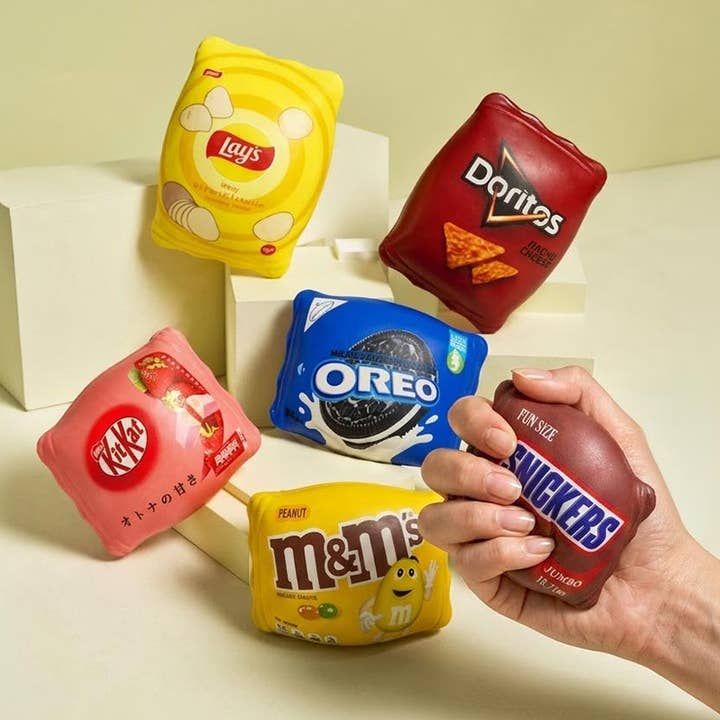Assorted Junk Food Stress Squishy Toy