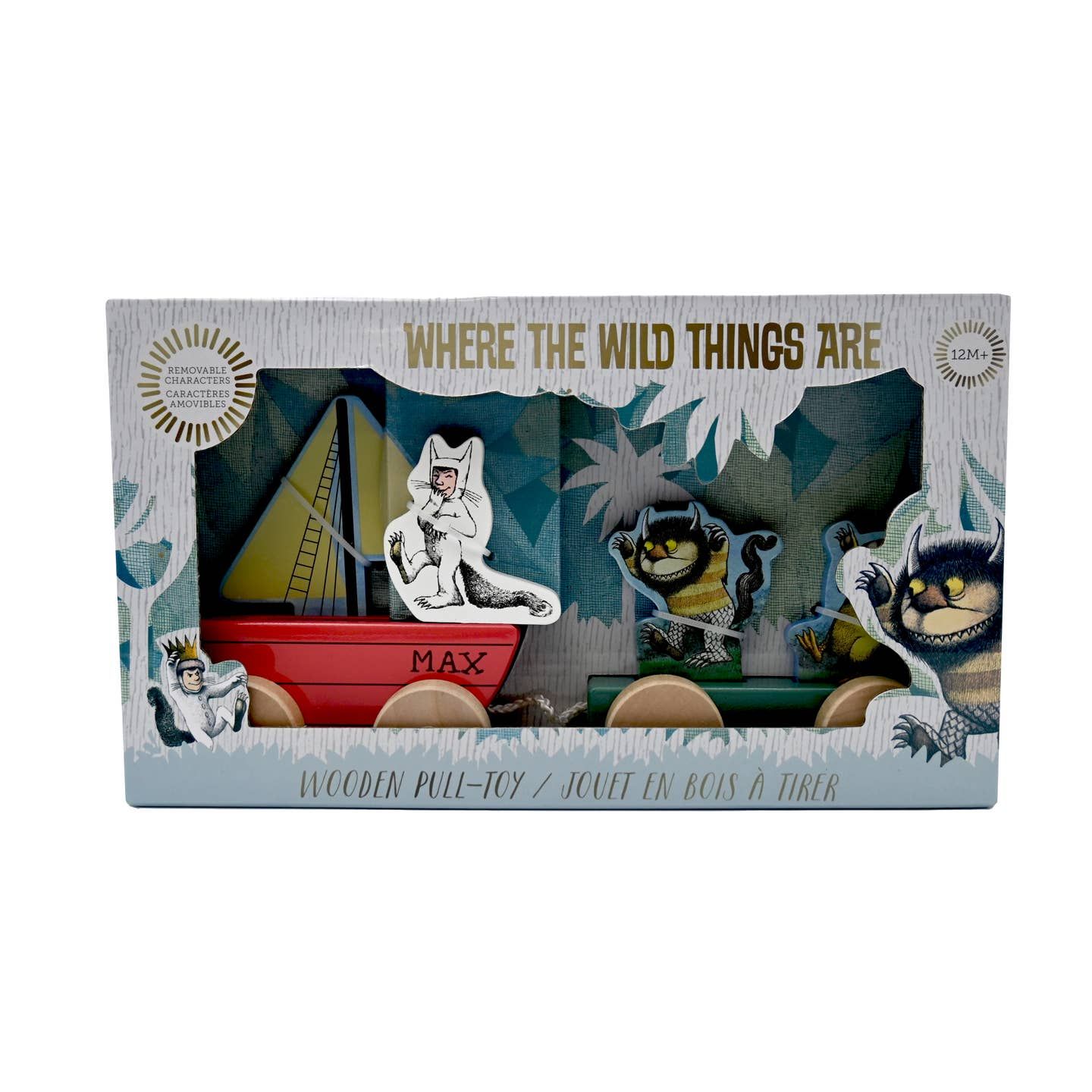 Where the Wild Things Are Wooden Pull Toy