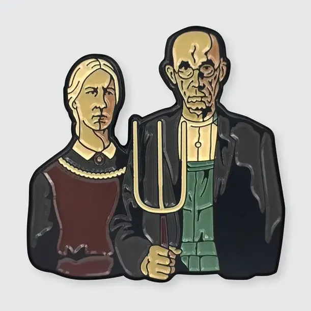 American Gothic • Enamel Pin