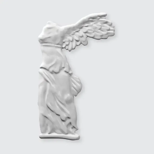 Nike of Samothrace Enamel Pin