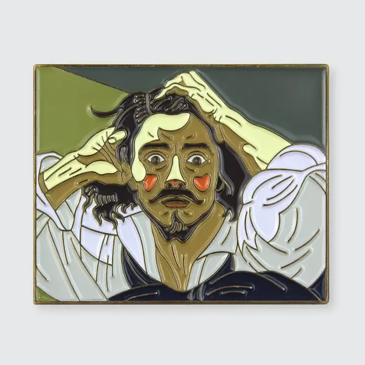 Desperate Man Soft Enamel Pin