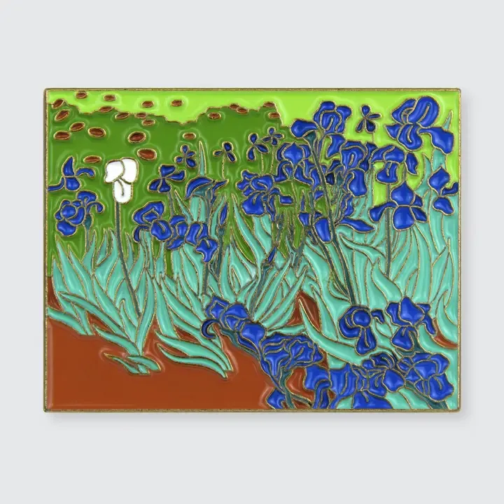 Irises Soft Enamel Pin