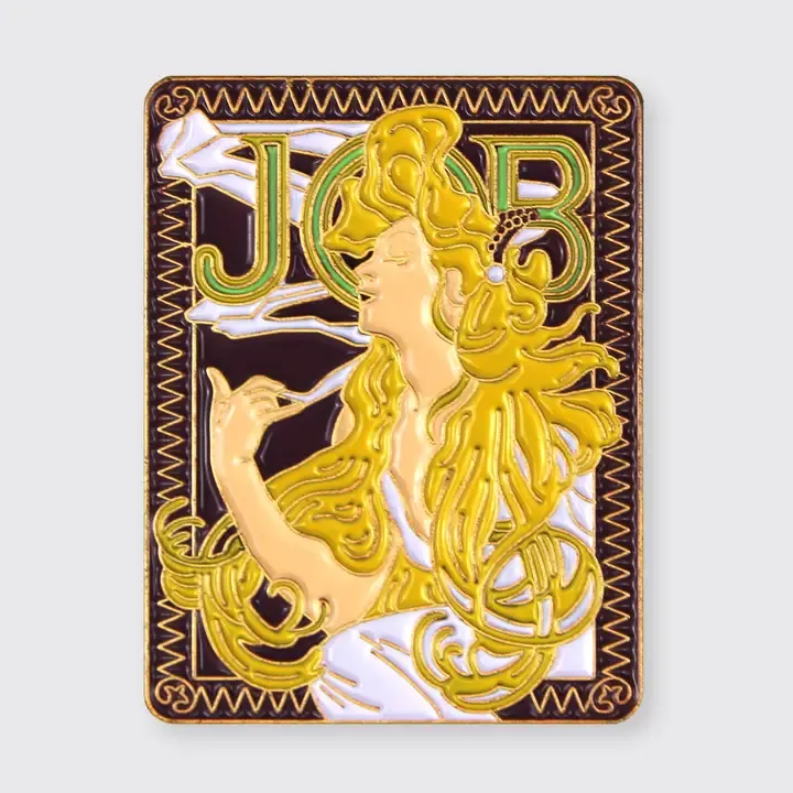 JOB Soft Enamel Pin