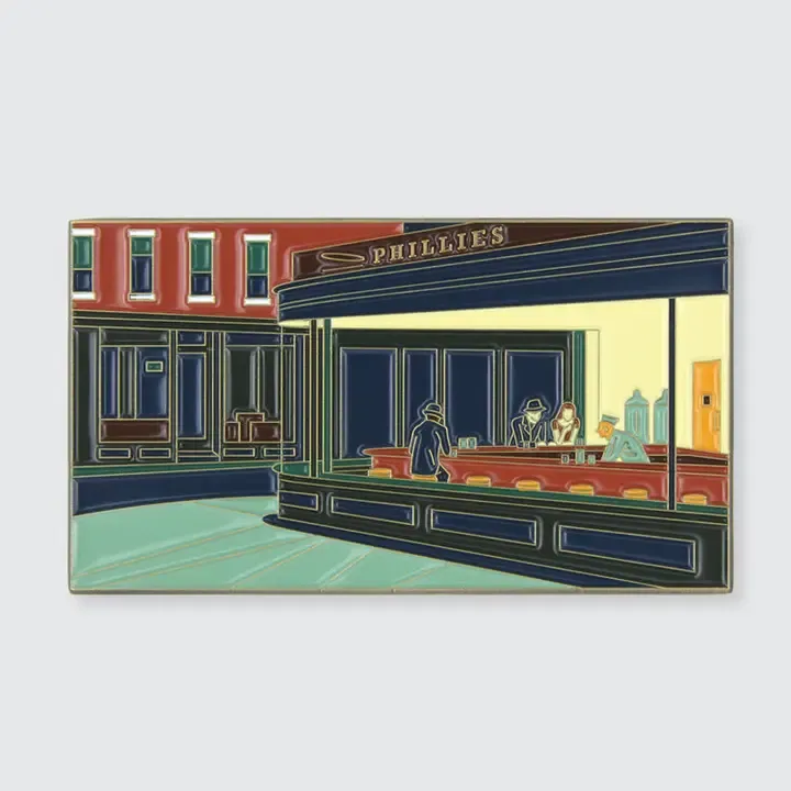 Nighthawks Soft Enamel Pin