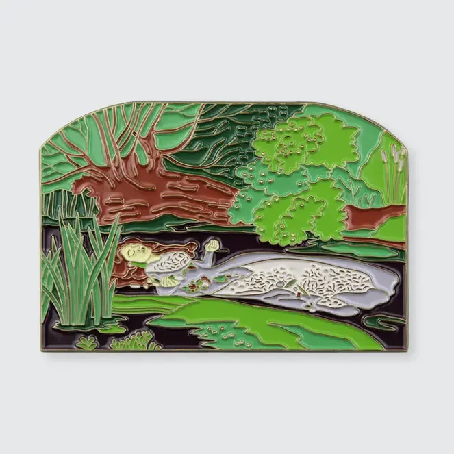 Ophelia Soft Enamel Pin
