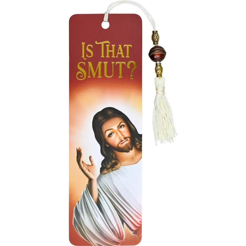 Is That Smut? Beaded Tassel Bookmark