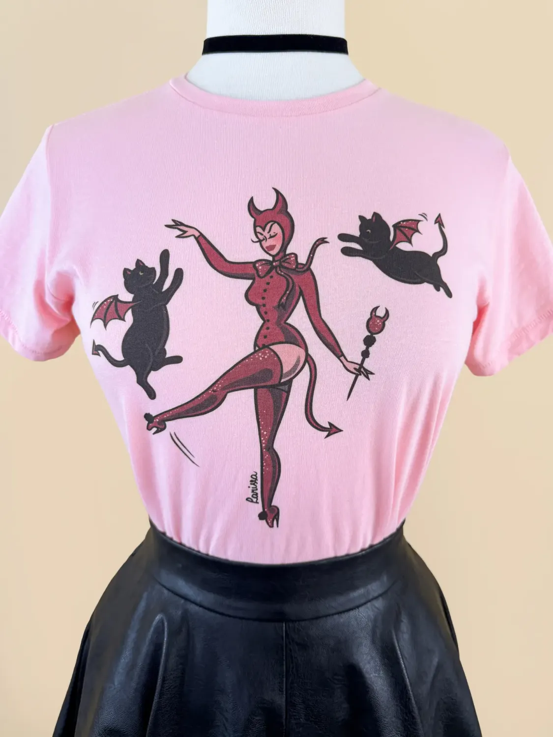 Three Little Devils Mini Tee