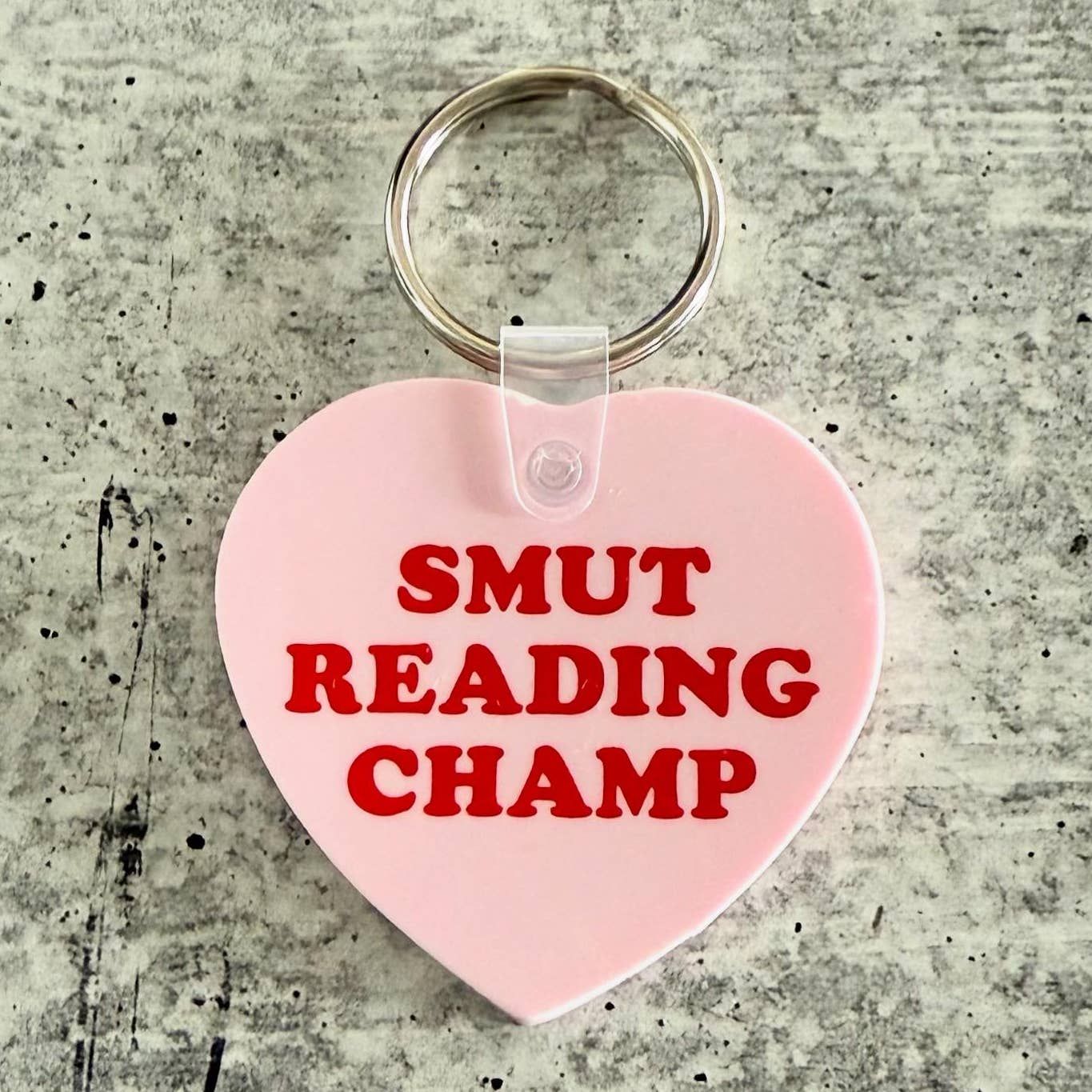 Smut Reading Champ Keychain