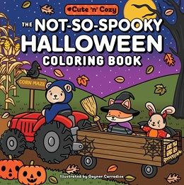 Not So Spooky Halloween Coloring Book