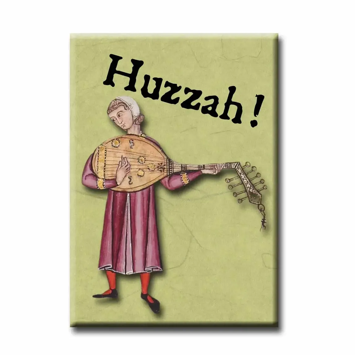 Medieval Marginalia Huzzah Magnet