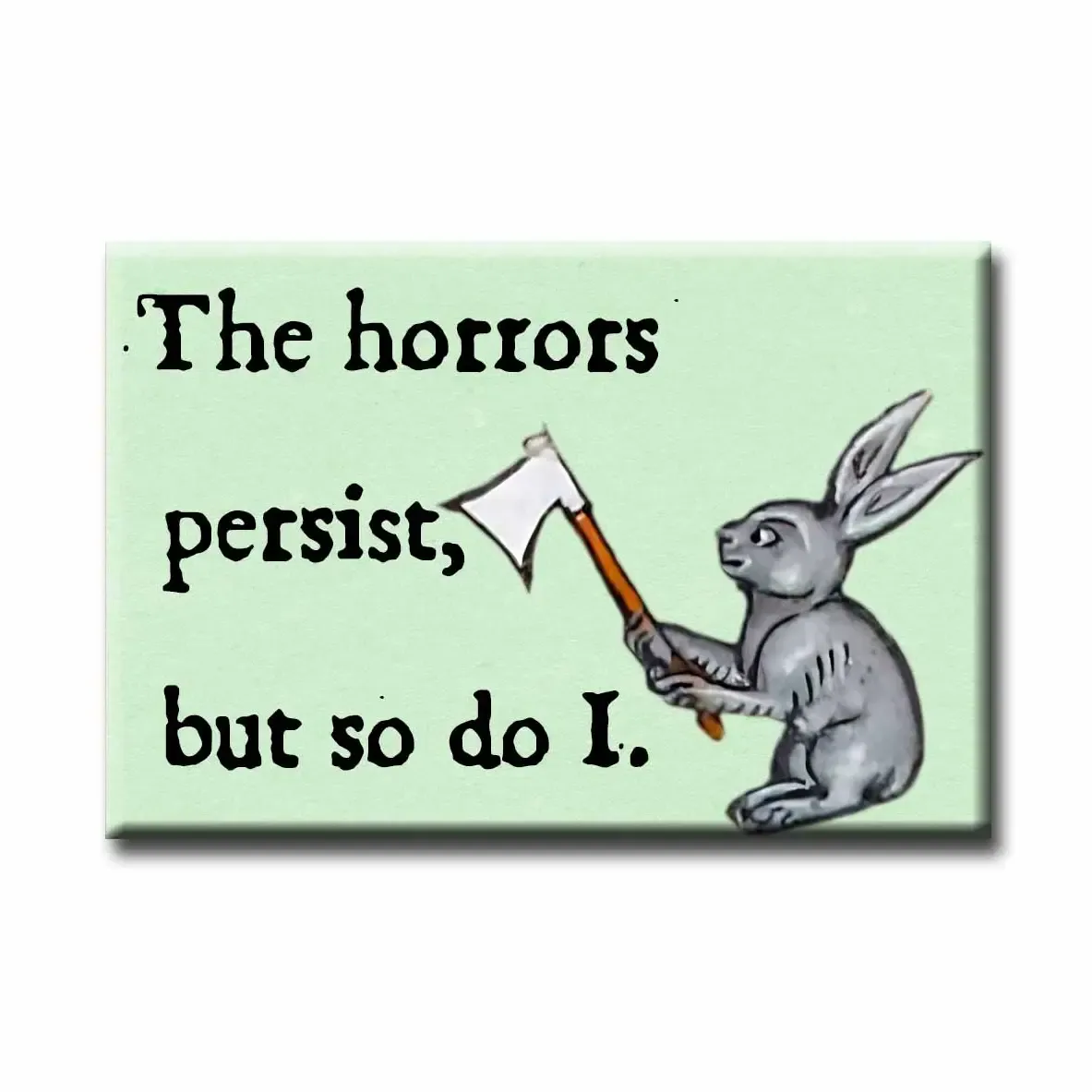 Medieval Marginalia Horrors Persists Magnet